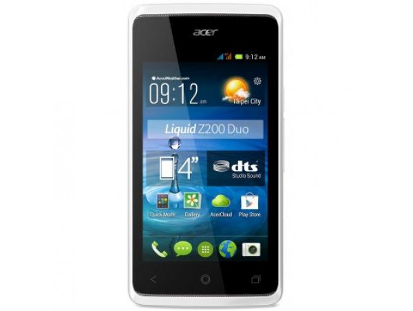 Мобильный телефон Acer Liquid Z200 Z7 DualSim White (HM.HG9ER.001)