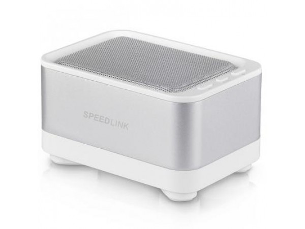 Акустическая система Speedlink GEOVIS Portable Speaker - Bluetooth, white-silver (SL-8905-WESR)