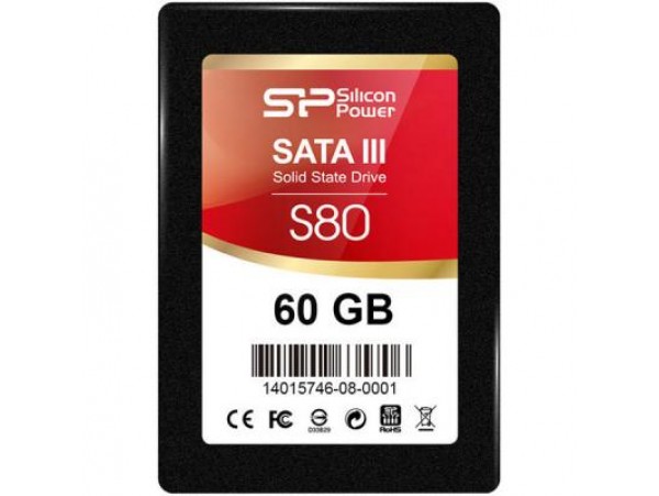 Накопитель SSD 2.5" 60GB Silicon Power (SP060GBSS3S80S25)