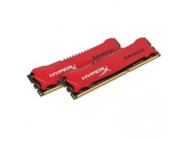 Модуль памяти DDR3 16GB (2x8GB) 1866 MHz Savage Red Kingston (HX318C9SRK2/16)