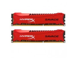 Модуль памяти DDR3 8GB (2x4GB) 2133 MHz Savage Red Kingston (HX321C11SRK2/8)