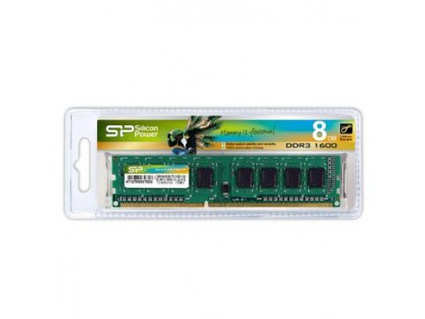 Модуль памяти DDR3 8GB 1600 MHz Silicon Power (SP008GBLTU160N02)