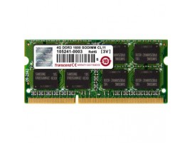 Модуль памяти SoDIMM DDR3 4GB 1600 MHz Transcend (TS512MSK64V6H)