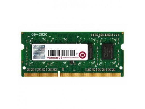 Модуль памяти SoDIMM DDR3 4GB 1600 MHz Transcend (TS512MSK64W6H)