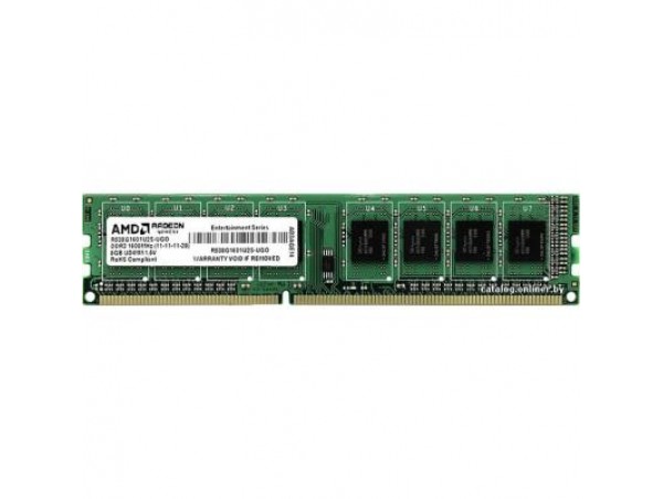 Модуль памяти DDR3 8GB 1600 MHz RETAIL AMD (R538G1601U2S-URETAIL)