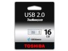 USB флеш накопитель TOSHIBA 16GB Suruga White USB 2.0 (THNU16SIPWHITE(BL5)