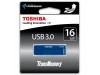 USB флеш накопитель TOSHIBA 16GB DAICHI Blue USB 3.0 (THNV16DAIBLU(6)