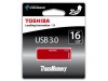 USB флеш накопитель TOSHIBA 16GB DAICHI Red USB 3.0 (THNV16DAIRED(6)