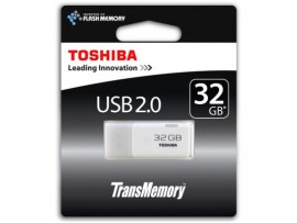 USB флеш накопитель TOSHIBA 32GB TransMemory USB 2.0 (THNU32HAYWHT(6)