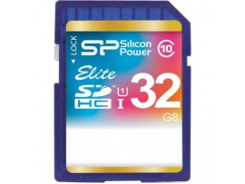 Карта памяти Silicon Power 32Gb SDHC class 10 (SP032GBSDHAU1V10)