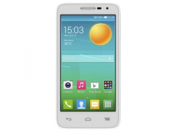 Мобильный телефон ALCATEL ONETOUCH 5038D (Pop D5) White (White Front) (4894461197715)