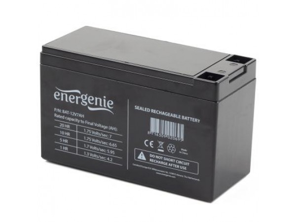 Батарея к ИБП EnerGenie 12В 7 Ач (BAT-12V7AH)