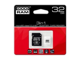 Карта памяти GOODRAM 32GB microSDHC Class 10 (USDR432GBC10R9)