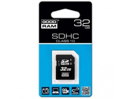 Карта памяти GOODRAM 32GB SDHC Class 10 (SDC32GHC10GRR10)