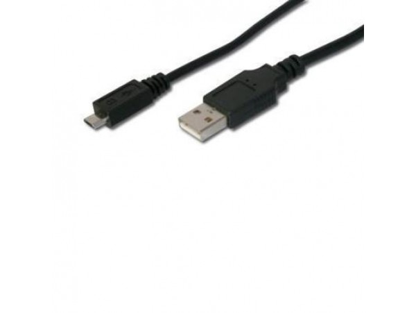 Кабель USB 2.0 AM to Micro 5P 1.0m DIGITUS (84129*)