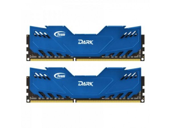 Модуль памяти DDR-3 8GB (2x4GB) 1600 MHz Dark Series Blue Team (TDBED38G1600HC9DC01)