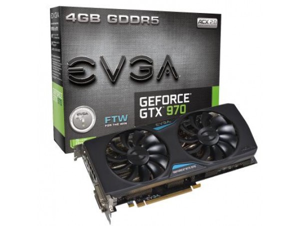 Видеокарта EVGA GeForce GTX970 4096Mb FTW ACX 2.0 (04G-P4-2978-KR)