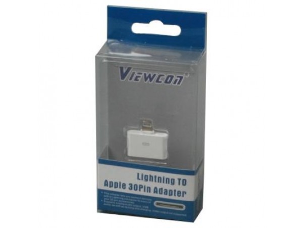 Адаптер Lightning to Apple 30-pin Viewcon (VP 007)