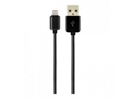 Кабель USB 2.0 to Lightning 1.0m Dexim (DWA 072-B (Black))