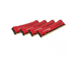 Модуль памяти DDR3 32GB (4x8GB) 2400 MHz Savage Red Kingston (HX324C11SRK4/32)