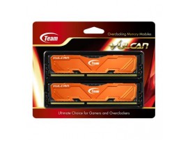 Модуль памяти DDR3 16GB (2x8GB) 2400 MHz Vulcan Orange Team (TLAED316G2400HC11CDC01)