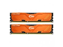 Модуль памяти DDR3 16GB (2x8GB) 2400 MHz Vulcan Orange Team (TLAED316G2400HC11CDC01)