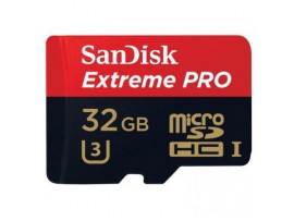 Карта памяти SANDISK 32GB microSDHC Class 10 UHS-I U3 (SDSDQXP-032G-G46A)