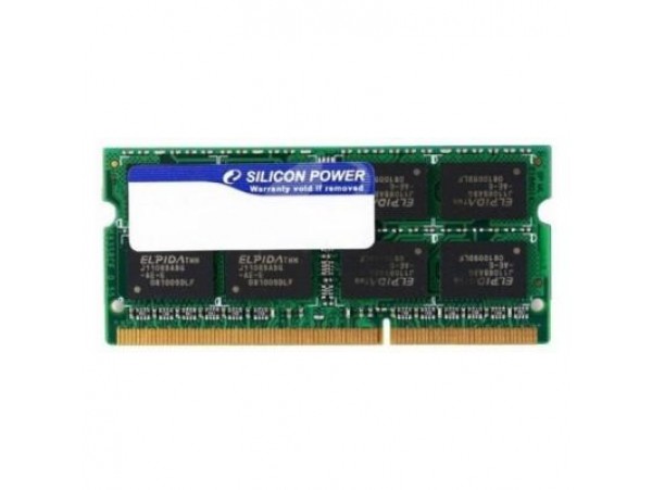 Модуль памяти SoDIMM DDR3 4GB 1600 MHz Silicon Power (SP004GBSTU160W02)