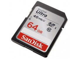 Карта памяти SANDISK 64GB SDXC Class 10 UHS-I (SDSDUN-064G-G46)