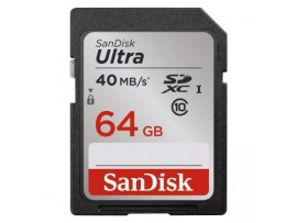 Карта памяти SANDISK 64GB SDXC Class 10 UHS-I (SDSDUN-064G-G46)