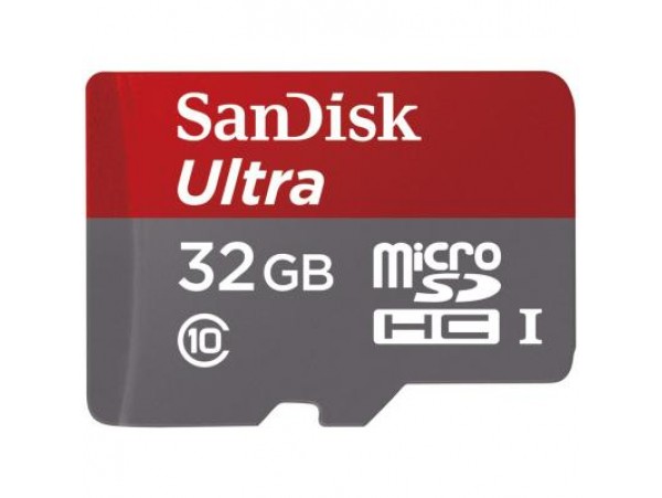 Карта памяти SANDISK 32GB microSDHC Class 10 UHS-I (SDSDQUAN-032G-G4A)