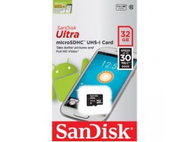 Карта памяти SANDISK 32GB microSDHC Class 10 UHS-I (SDSDQL-032G-G35)