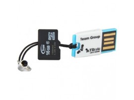 Карта памяти Team 16GB microSDHC Class 10 (TUSDH16GCL1005)