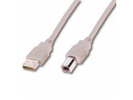 Кабель USB 2.0 AM/BM 1.8m DIGITUS (84126)