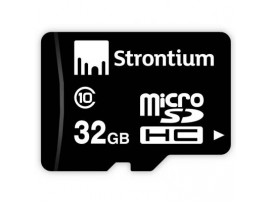 Карта памяти STRONTIUM Flash Miсro-SDHC memory card 32Gb Class 10 (SR32GTFC10R)