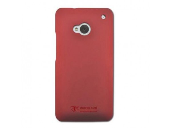 Чехол для моб. телефона Metal-Slim HTC ONE /Rubber Red (C-H0023SR0004)