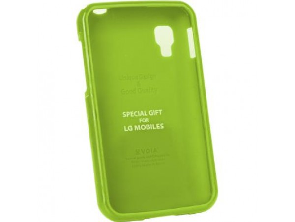 Чехол для моб. телефона VOIA для LG E445 Optimus L4II Dual /Jelly/Lime (6068197)