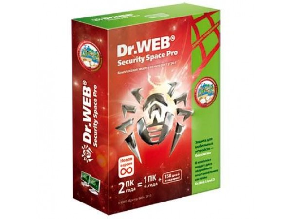 Программная продукция Dr. Web Security Space PRO (CFW-W12-0001-2)
