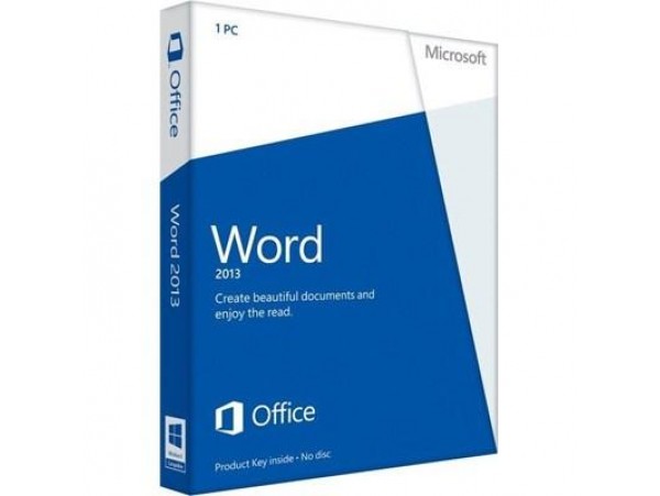Программная продукция Microsoft Word 2013 (059-08591)