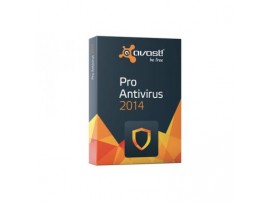 Программная продукция Avast Pro Antivirus 2014 (1 ПК/1 год (Renewal Card))