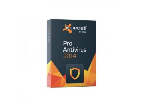 Программная продукция Avast Pro Antivirus 2014 (3 ПК/1 год (Box))