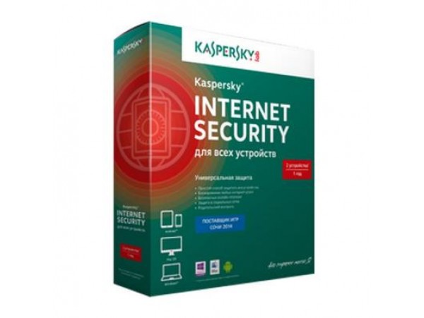 Программная продукция Kaspersky Internet Security 2015 Multi-Device 2-Device 1 year Base Ca (KL1941OOBFS)
