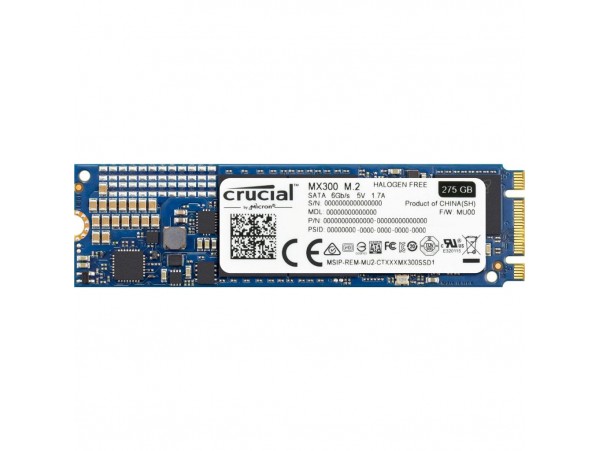 Накопитель SSD M.2 2280 275GB MICRON (CT275MX300SSD4)