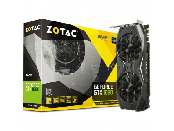 Видеокарта ZOTAC GeForce GTX1080 8192Mb AMP Edition (ZT-P10800C-10P)