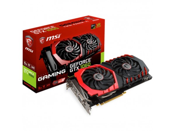 Видеокарта MSI GeForce GTX1060 6144Mb GAMING (GTX 1060 GAMING 6G)