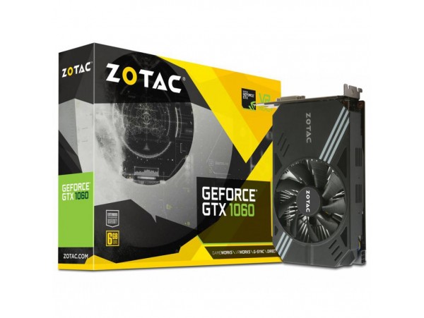 Видеокарта ZOTAC GeForce GTX1060 6144Mb MINI (ZT-P10600A-10L)