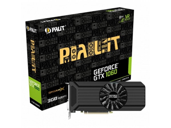 Видеокарта PALIT GeForce GTX1060 3072Mb StormX (NE51060015F9-1061F)