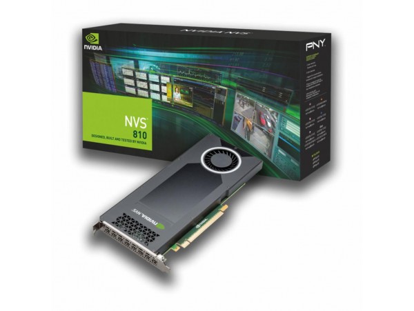 Видеокарта Quadro NVS 810 4096MB PNY (VCNVS810DP-PB)