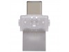 USB флеш накопитель Kingston 64GB DataTraveler microDuo 3C USB 3.1 (DTDUO3C/64GB)