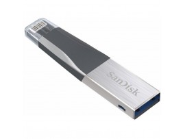 USB флеш накопитель SANDISK 32GB iXpand Mini USB 3.0/Lightning (SDIX40N-032G-GN6NN)